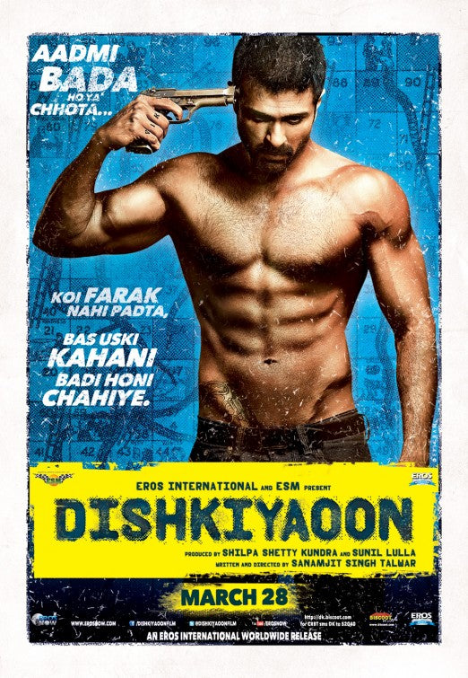 1000 piece jigsaw puzzle for the movie poster: Dishkiyaoon (2014) ver2