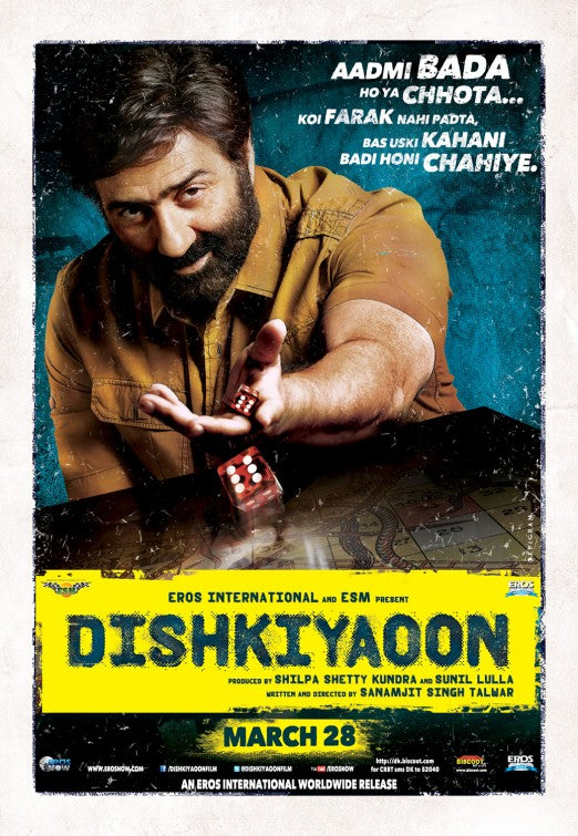 1000 piece jigsaw puzzle for the movie poster: Dishkiyaoon (2014) ver3