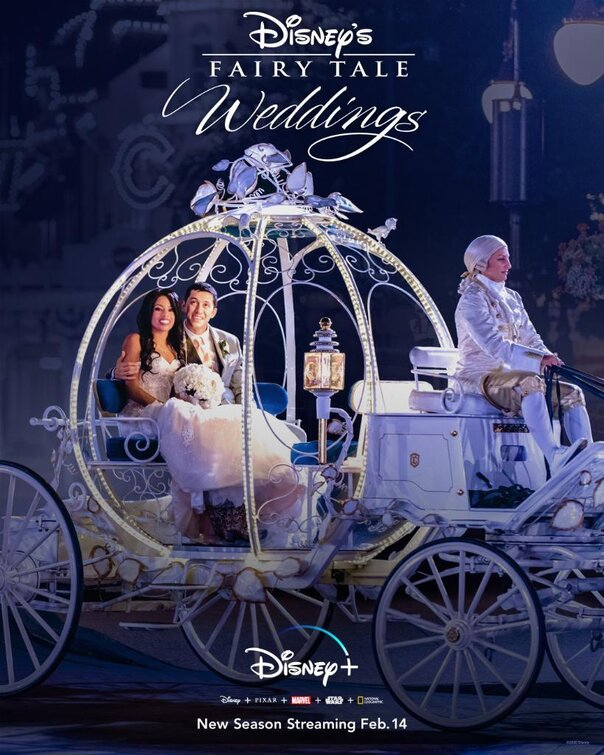 1000 piece jigsaw puzzle for tv poster: Disney's Fairy Tale Weddings