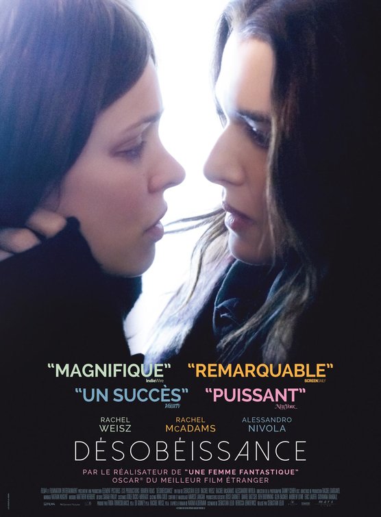 1000 piece jigsaw puzzle for the movie poster: Disobedience (2018) ver3