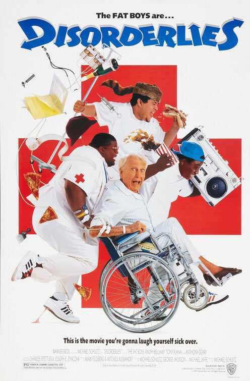 the movie poster: Disorderlies (1987)