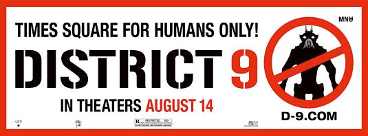 1000 piece jigsaw puzzle for the movie poster: District 9 (2009) ver18