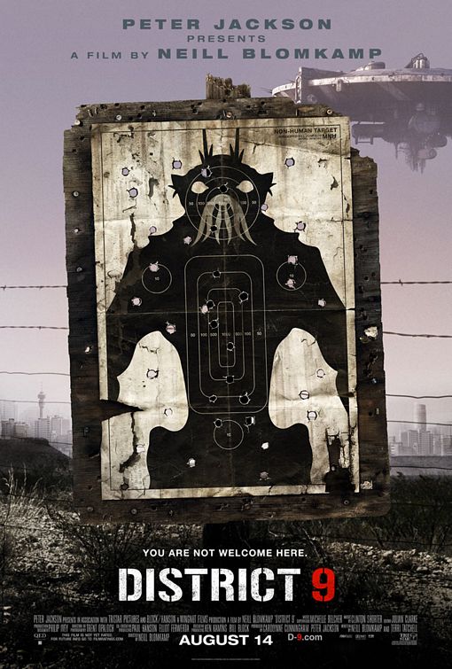 1000 piece jigsaw puzzle for the movie poster: District 9 (2009) ver2