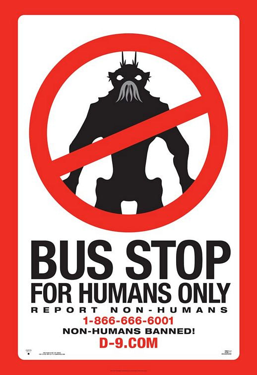 1000 piece jigsaw puzzle for the movie poster: District 9 (2009) ver4