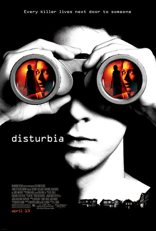 the movie poster: Disturbia (2007)