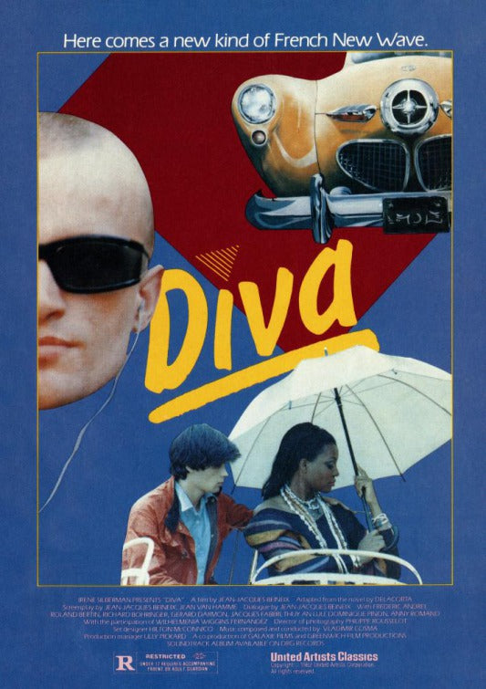 the movie poster: Diva (1982)