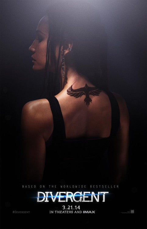 1000 piece jigsaw puzzle for the movie poster: Divergent (2014) ver3