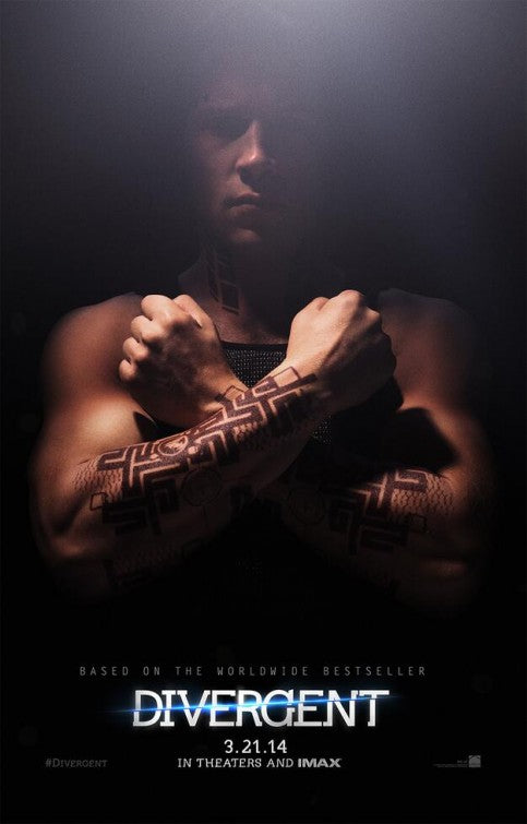 1000 piece jigsaw puzzle for the movie poster: Divergent (2014) ver5