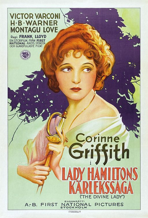 the movie poster: The Divine Lady (1929)