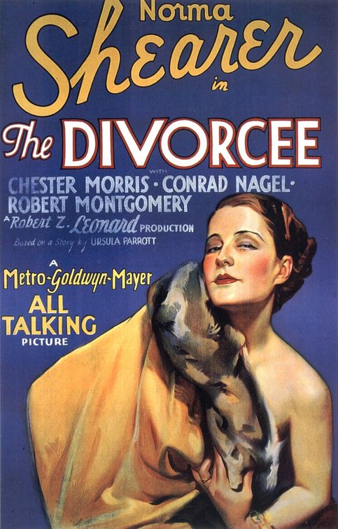the movie poster: The Divorcee (1930)