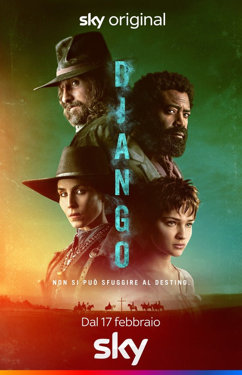 1000 piece jigsaw puzzle for tv poster: Django