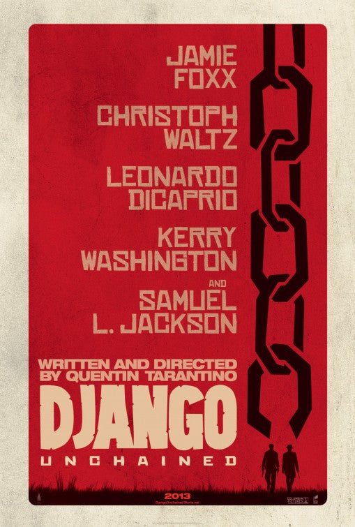 1000 piece jigsaw puzzle for the movie poster: Django Unchained (2012) ver2