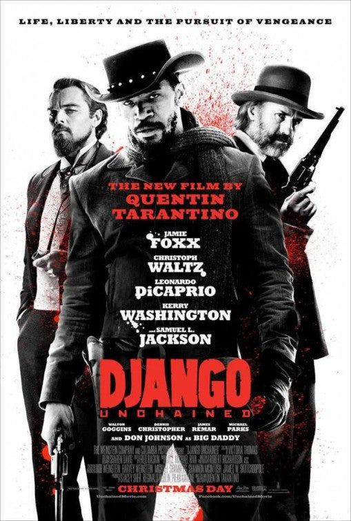 1000 piece jigsaw puzzle for the movie poster: Django Unchained (2012) ver9