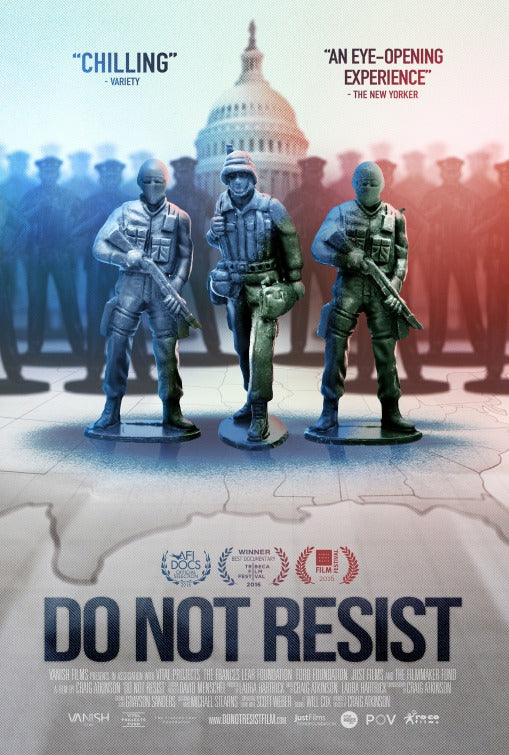1000 piece jigsaw puzzle for the movie poster: Do Not Resist (2016)