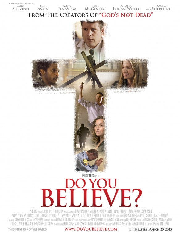 1000 piece jigsaw puzzle for the movie poster: Do You Believe? (2015) ver2