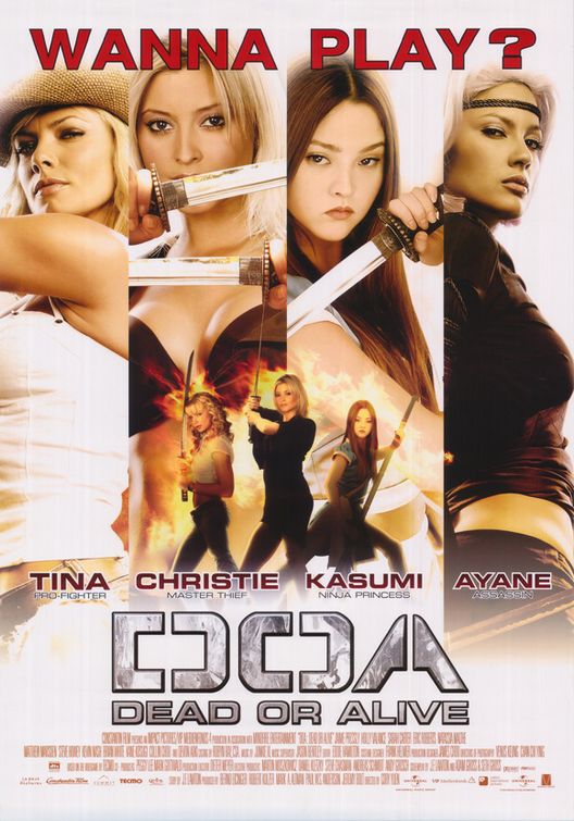 the movie poster: DOA: Dead or Alive (2007) ver15