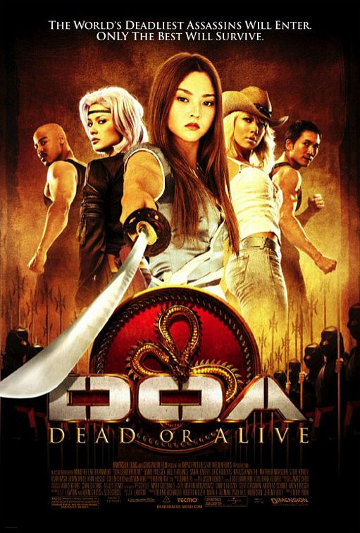 the movie poster: DOA: Dead or Alive (2007) ver16