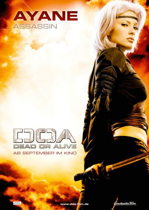 the movie poster: DOA: Dead or Alive (2007) ver2
