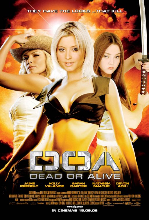 the movie poster: DOA: Dead or Alive (2007) ver8
