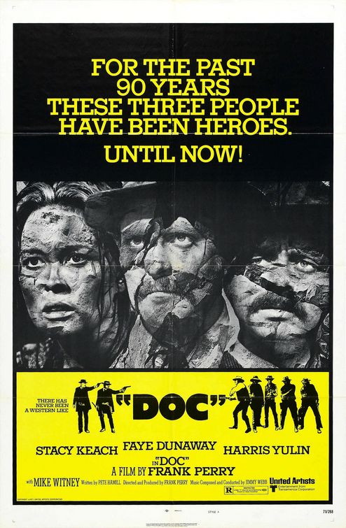 the movie poster: 'Doc' (1971) ver2