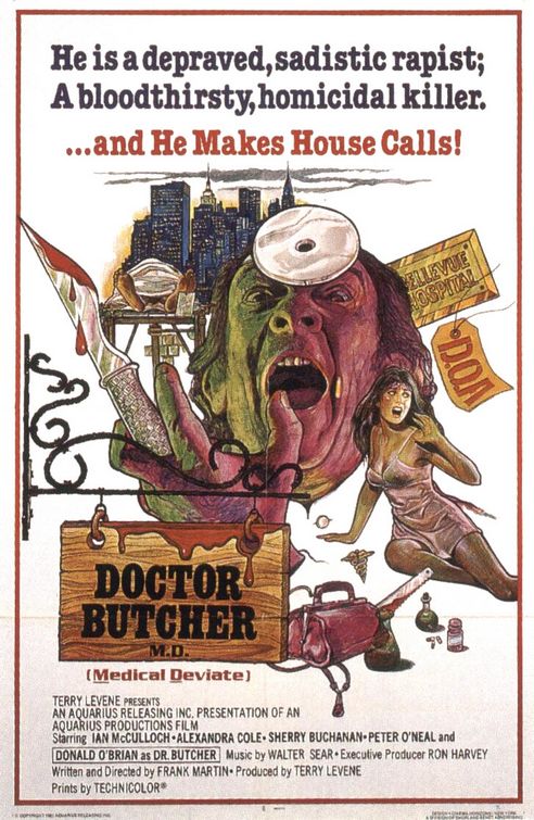 the movie poster: Doctor Butcher M.D. (aka Zombie Holocaust) (1982)
