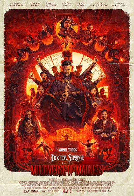 1000 piece jigsaw puzzle for the movie poster: Doctor Strange in the Multiverse of Madness (2022) ver18