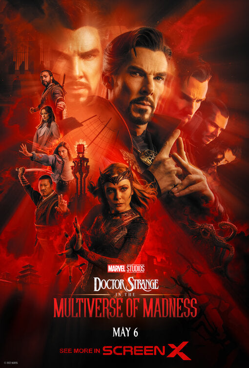 1000 piece jigsaw puzzle for the movie poster: Doctor Strange in the Multiverse of Madness (2022) ver4