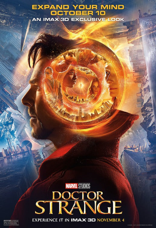 1000 piece jigsaw puzzle for the movie poster: Doctor Strange (2016) ver11