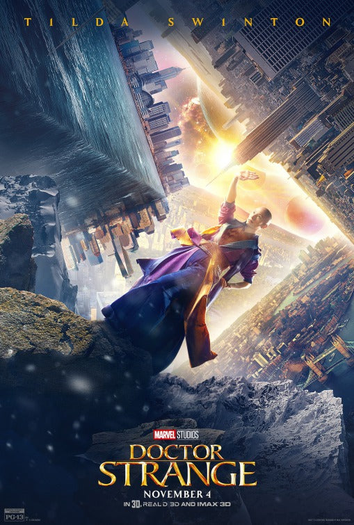 1000 piece jigsaw puzzle for the movie poster: Doctor Strange (2016) ver13