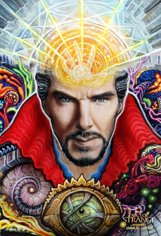 1000 piece jigsaw puzzle for the movie poster: Doctor Strange (2016) ver18