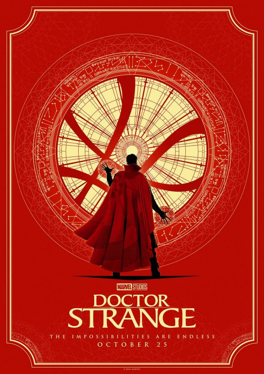 1000 piece jigsaw puzzle for the movie poster: Doctor Strange (2016) ver23