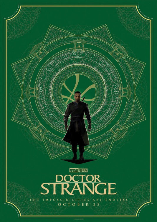 1000 piece jigsaw puzzle for the movie poster: Doctor Strange (2016) ver26