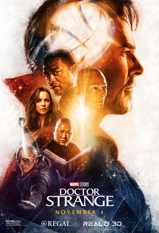 1000 piece jigsaw puzzle for the movie poster: Doctor Strange (2016) ver27