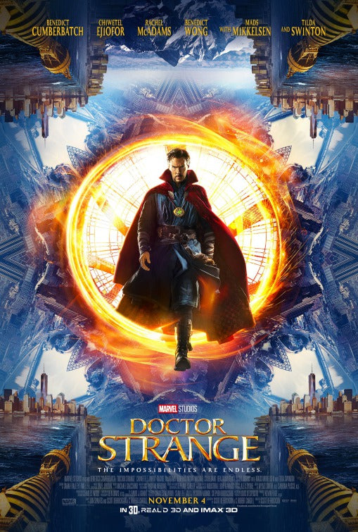 1000 piece jigsaw puzzle for the movie poster: Doctor Strange (2016) ver3