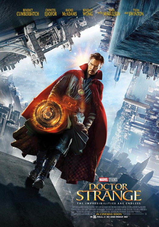 1000 piece jigsaw puzzle for the movie poster: Doctor Strange (2016) ver4