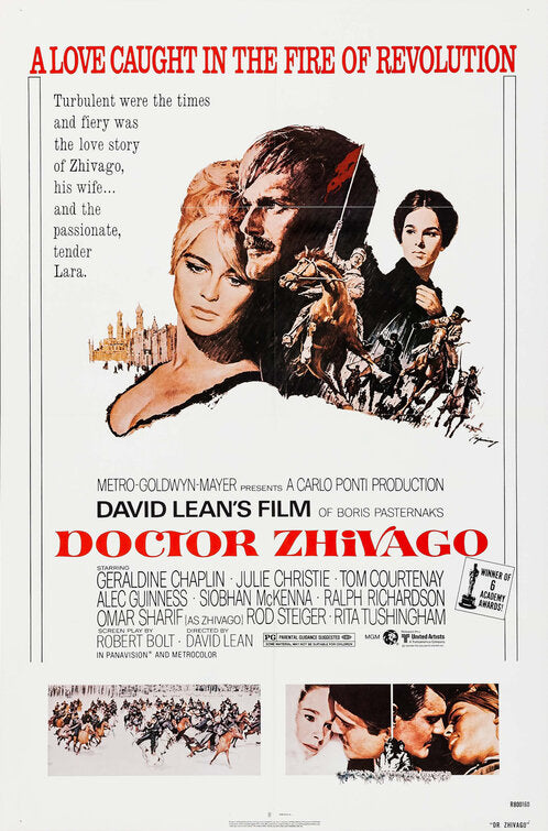 the movie poster: Doctor Zhivago (1965)