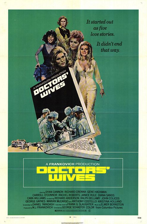 the movie poster: Doctors' Wives (1971)
