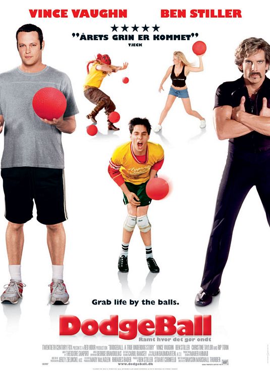 the movie poster: DodgeBall (2004) ver5