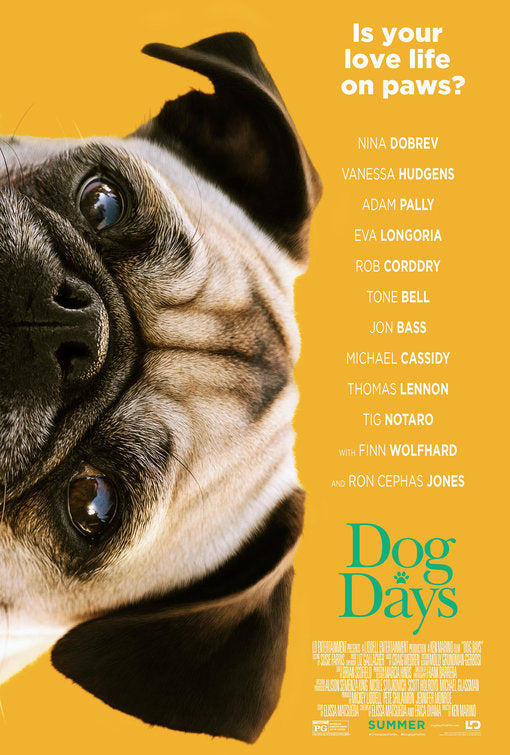 1000 piece jigsaw puzzle for the movie poster: Dog Days (2018)