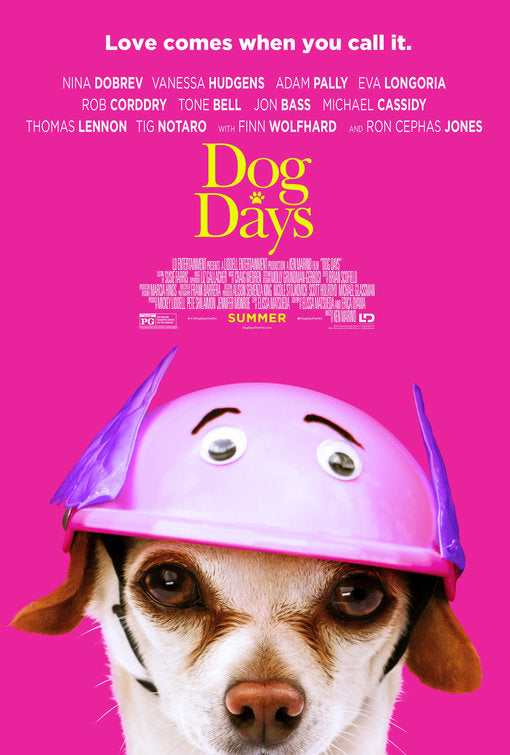 1000 piece jigsaw puzzle for the movie poster: Dog Days (2018) ver2