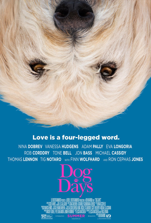 1000 piece jigsaw puzzle for the movie poster: Dog Days (2018) ver4