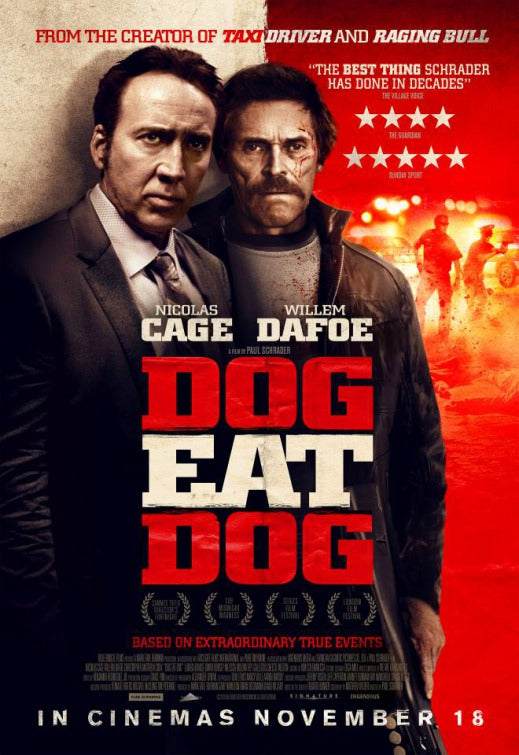 1000 piece jigsaw puzzle for the movie poster: Dog Eat Dog (2016)