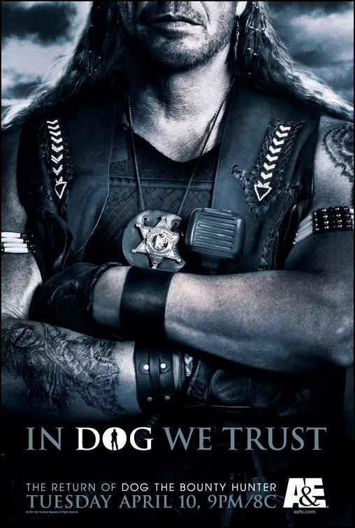 1000 piece jigsaw puzzle for tv poster: Dog the Bounty Hunter