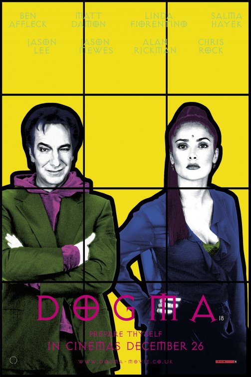 1000 piece jigsaw puzzle for the movie poster: Dogma (1999) ver3