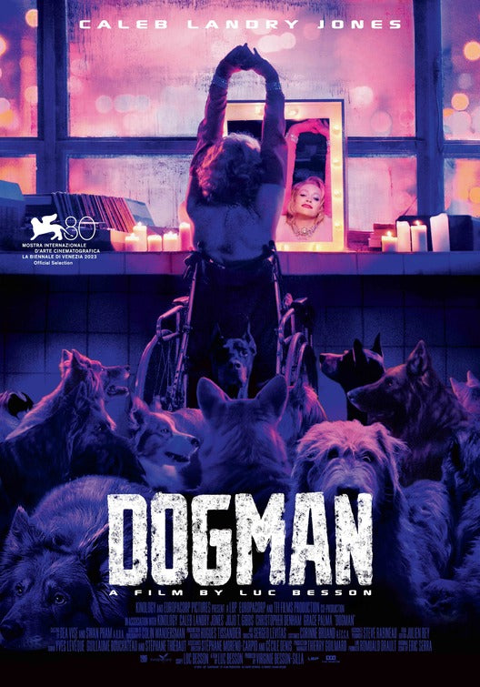 1000 piece jigsaw puzzle for the movie poster: DogMan (2023)