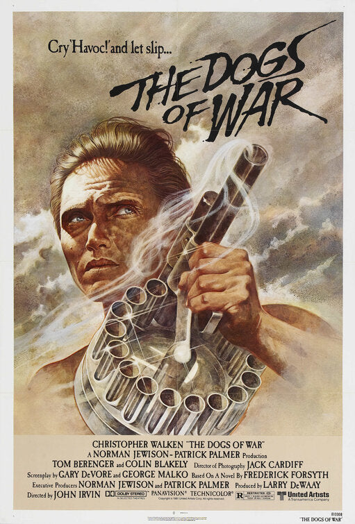 the movie poster: The Dogs of War (1981) ver2