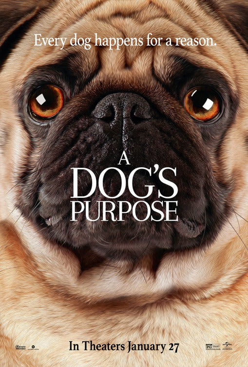 1000 piece jigsaw puzzle for the movie poster: A Dog's Purpose (2017) ver2