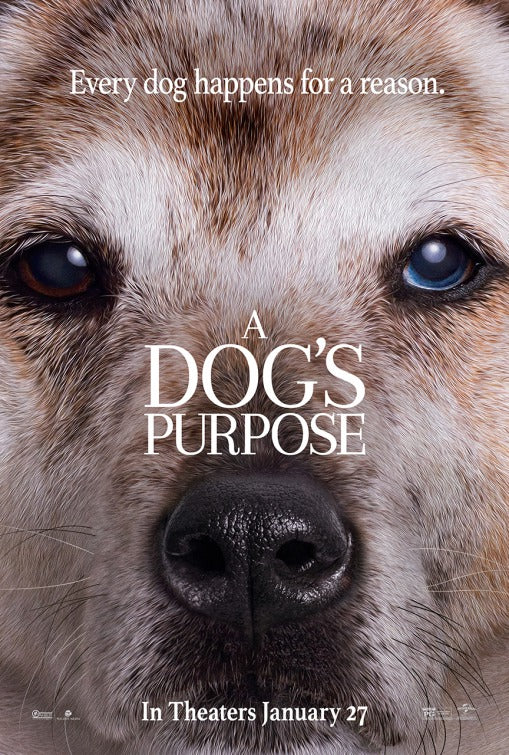1000 piece jigsaw puzzle for the movie poster: A Dog's Purpose (2017) ver5