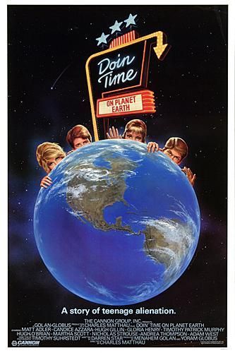 the movie poster: Doin Time on Planet Earth (1988)