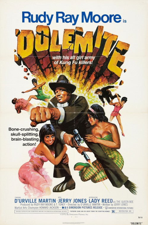 1000 piece jigsaw puzzle for the movie poster: Dolemite (1975)